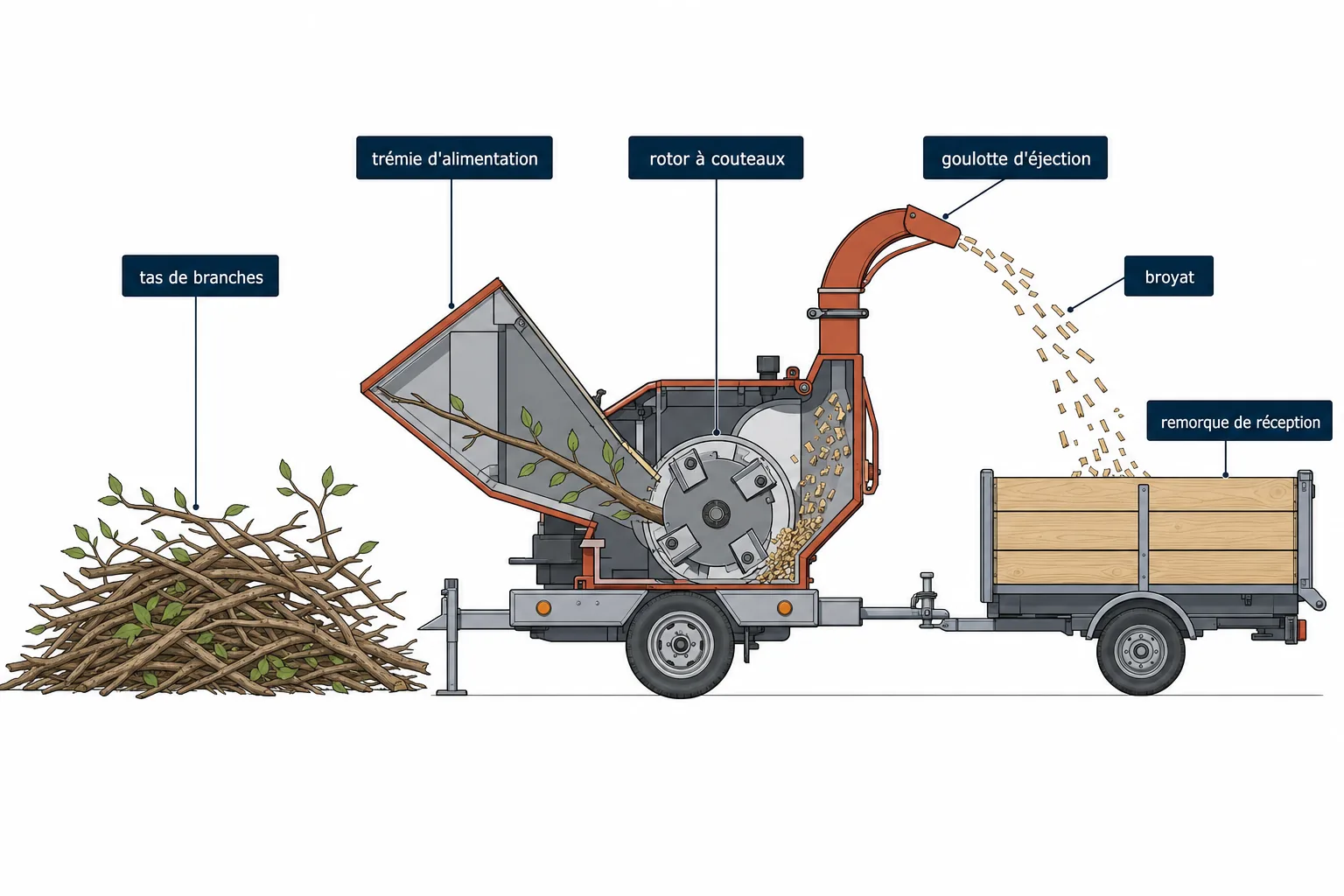 Broyage déchets verts : le devenir de vos branches